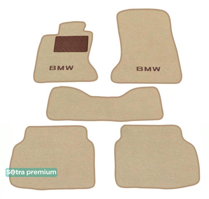 Sotra 07442-CH-BEIGE Interior mats Sotra two-layer beige for BMW 7-series (2008-2015), set 07442CHBEIGE: Buy near me in Poland at 2407.PL - Good price!