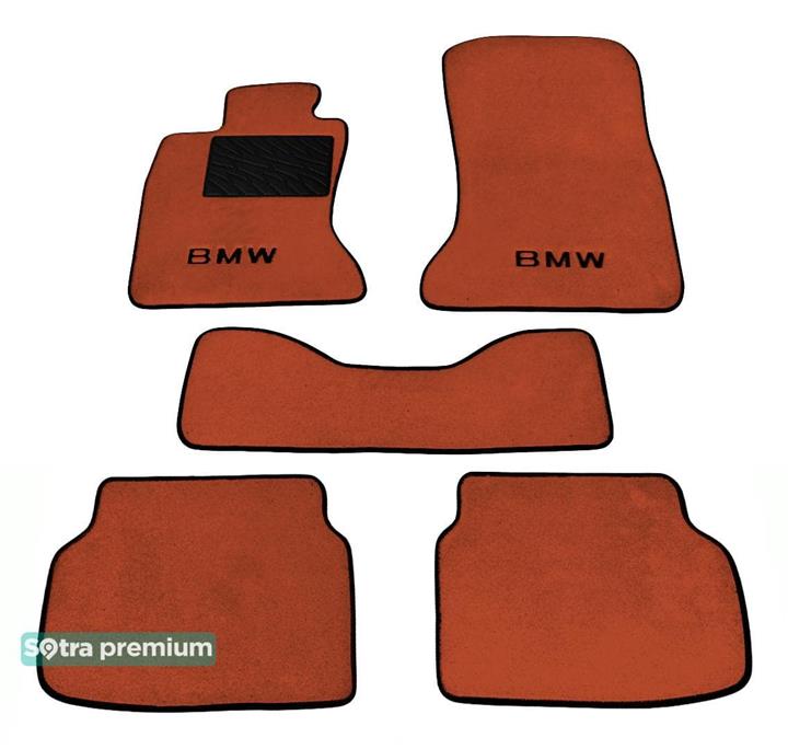 Sotra 07442-CH-TERRA Interior mats Sotra two-layer terracotta for BMW 7-series (2008-2015), set 07442CHTERRA: Buy near me in Poland at 2407.PL - Good price!