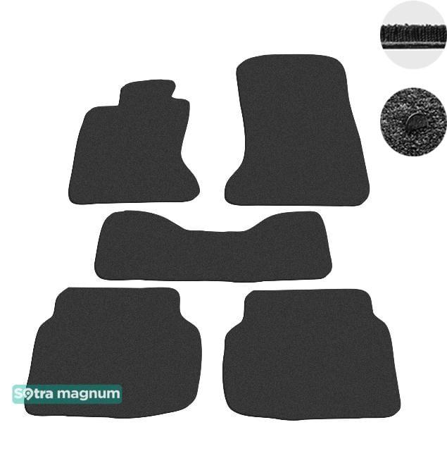 Sotra 07442-MG15-BLACK Interior mats Sotra two-layer black for BMW 7-series (2008-2015), set 07442MG15BLACK: Buy near me in Poland at 2407.PL - Good price!