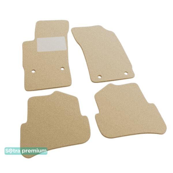 Sotra 07443-CH-BEIGE Interior mats Sotra two-layer beige for Audi A1 sportback (2012-), set 07443CHBEIGE: Buy near me in Poland at 2407.PL - Good price!