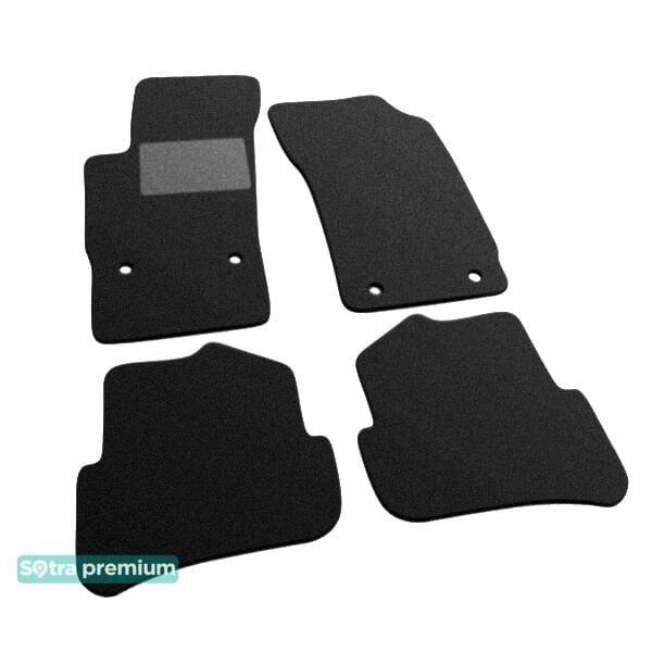 Sotra 07443-CH-BLACK Interior mats Sotra two-layer black for Audi A1 sportback (2012-), set 07443CHBLACK: Buy near me in Poland at 2407.PL - Good price!