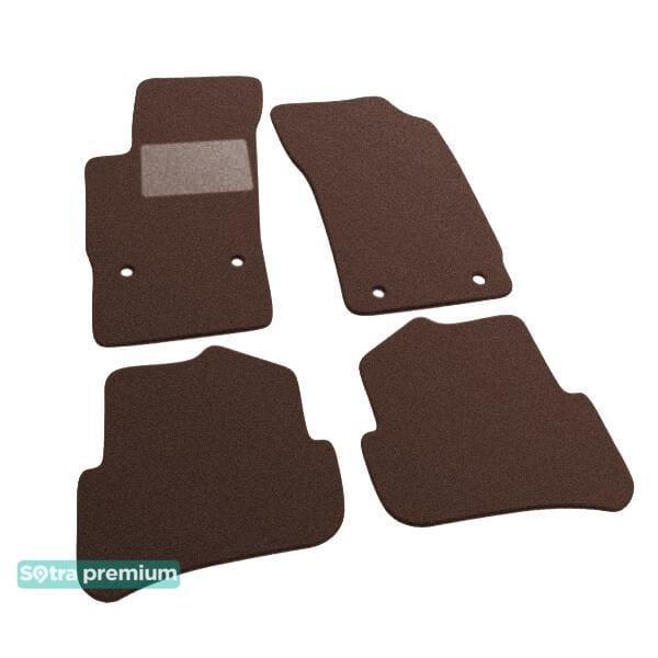 Sotra 07443-CH-CHOCO Interior mats Sotra two-layer brown for Audi A1 sportback (2012-), set 07443CHCHOCO: Buy near me in Poland at 2407.PL - Good price!
