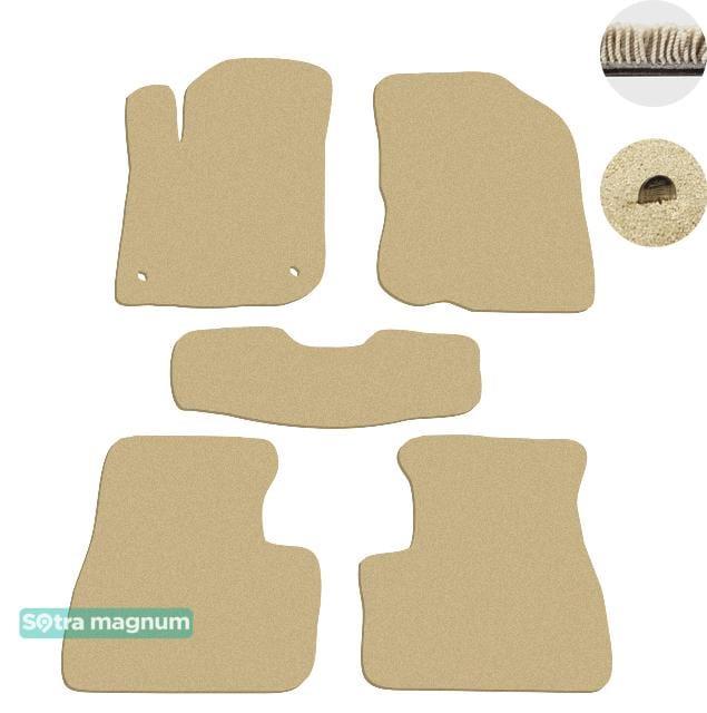 Sotra 07451-MG20-BEIGE Interior mats Sotra two-layer beige for Peugeot 208 (2012-), set 07451MG20BEIGE: Buy near me in Poland at 2407.PL - Good price!