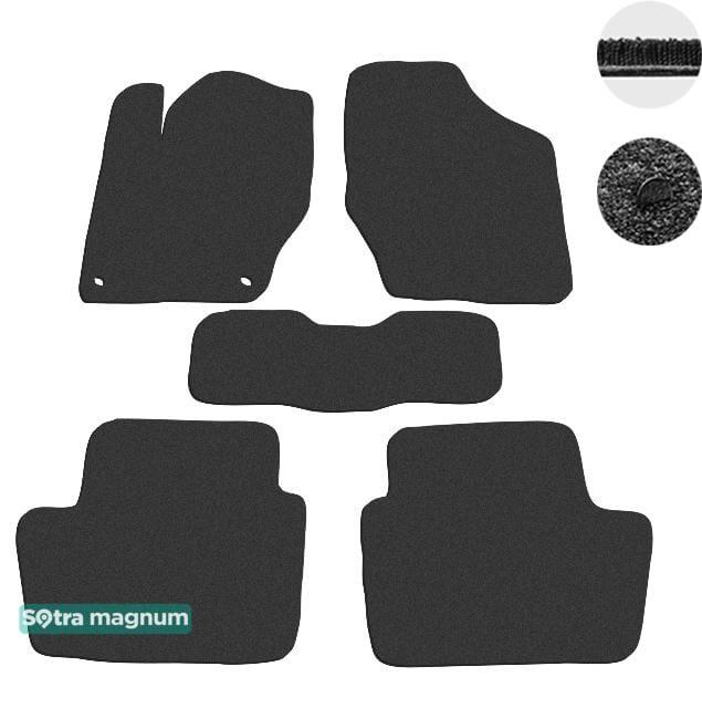 Sotra 07453-MG15-BLACK Interior mats Sotra two-layer black for Peugeot 408 (2010-), set 07453MG15BLACK: Buy near me in Poland at 2407.PL - Good price!