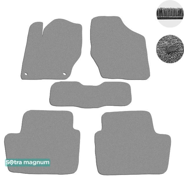 Sotra 07453-MG20-GREY Interior mats Sotra two-layer gray for Peugeot 408 (2010-), set 07453MG20GREY: Buy near me in Poland at 2407.PL - Good price!