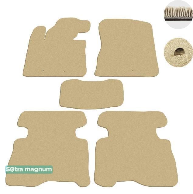 Sotra 07468-MG20-BEIGE Interior mats Sotra two-layer beige for KIA Sorento (2013-2015), set 07468MG20BEIGE: Buy near me in Poland at 2407.PL - Good price!