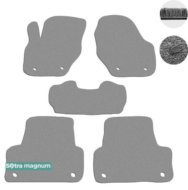Sotra 07498-MG20-GREY Dywaniki do salony pasażerskiego Sotra dwuwarstwowy szary dla Volvo Xc60 (2008-2013), zestaw 07498MG20GREY: Dobra cena w Polsce na 2407.PL - Kup Teraz!