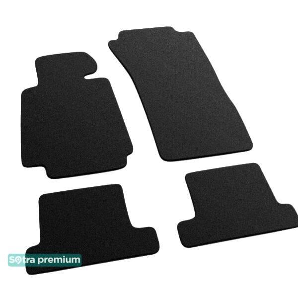 Sotra 07500-CH-BLACK Interior mats Sotra two-layer black for BMW 8-series (1989-1999), set 07500CHBLACK: Buy near me in Poland at 2407.PL - Good price!