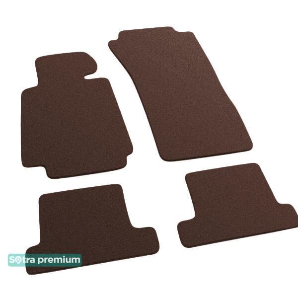 Sotra 07500-CH-CHOCO Interior mats Sotra two-layer brown for BMW 8-series (1989-1999), set 07500CHCHOCO: Buy near me in Poland at 2407.PL - Good price!