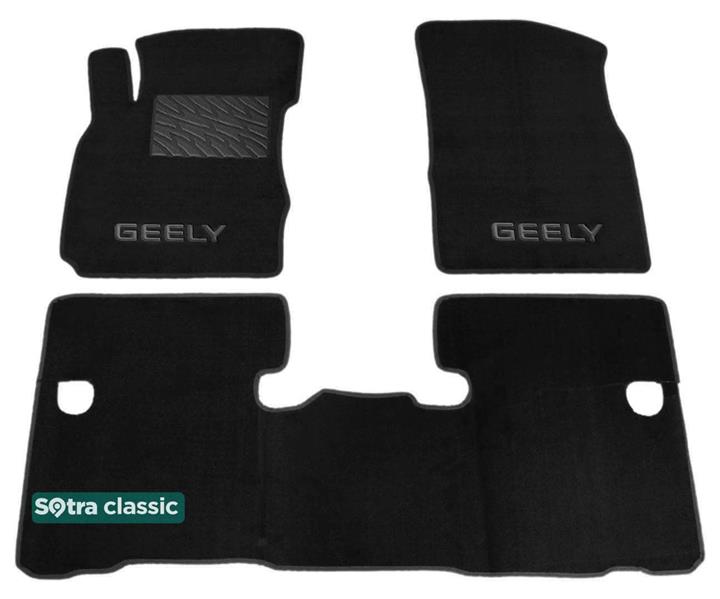 Sotra 07501-GD-BLACK Interior mats Sotra two-layer black for Geely Gx7 (2011-), set 07501GDBLACK: Buy near me in Poland at 2407.PL - Good price!