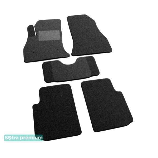 Sotra 07507-CH-BLACK Interior mats Sotra two-layer black for Fiat 500l (2013-), set 07507CHBLACK: Buy near me in Poland at 2407.PL - Good price!