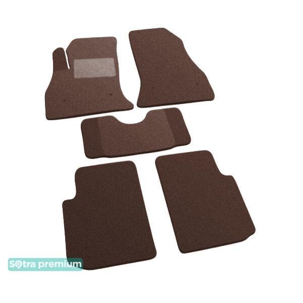 Sotra 07507-CH-CHOCO Interior mats Sotra two-layer brown for Fiat 500l (2013-), set 07507CHCHOCO: Buy near me in Poland at 2407.PL - Good price!