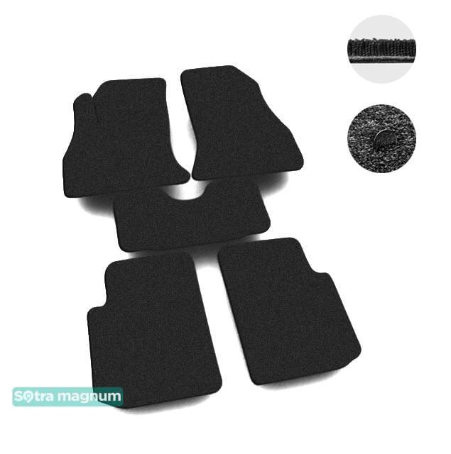 Sotra 07507-MG15-BLACK Interior mats Sotra two-layer black for Fiat 500l (2013-), set 07507MG15BLACK: Buy near me in Poland at 2407.PL - Good price!