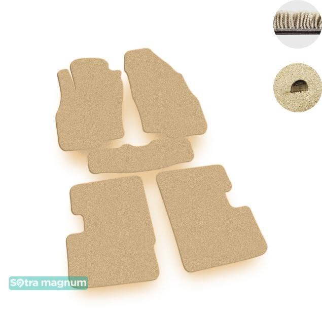 Sotra 07511-MG20-BEIGE Interior mats Sotra two-layer beige for Fiat Punto (2012-), set 07511MG20BEIGE: Buy near me in Poland at 2407.PL - Good price!