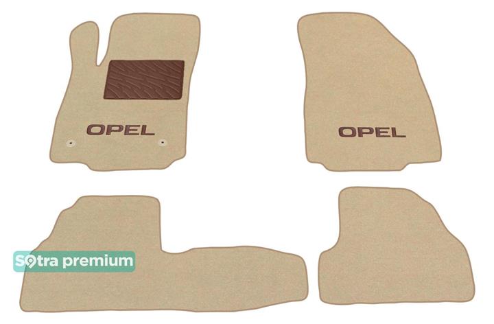 Sotra 07512-CH-BEIGE Interior mats Sotra two-layer beige for Opel Mokka / mokka x (2013-), set 07512CHBEIGE: Buy near me at 2407.PL in Poland at an Affordable price!
