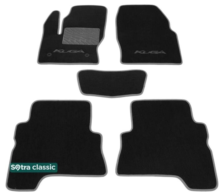 Sotra 07514-GD-BLACK Килимки салону Sotra двошарові чорні для Ford Kuga (2013-2016), комплект 07514GDBLACK: Купити у Польщі - Добра ціна на 2407.PL!