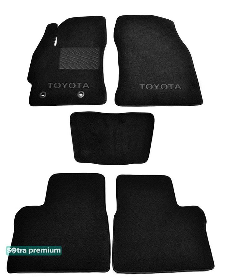 Sotra 07524-CH-BLACK Innenmatten Sotra zwei Schichten schwarz zum Toyota Corolla (2014-), einstellen 07524CHBLACK: Kaufen Sie zu einem guten Preis in Polen bei 2407.PL!
