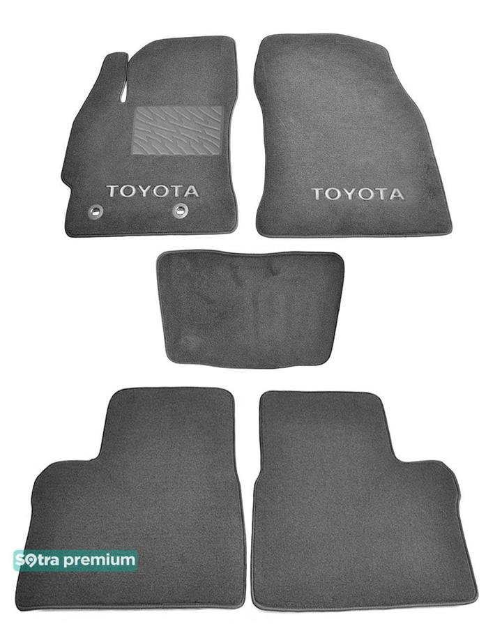 Sotra 07524-CH-GREY Коврики салона Sotra двухслойные серые для Toyota Corolla (2014-), комплект 07524CHGREY: Отличная цена - Купить в Польше на 2407.PL!