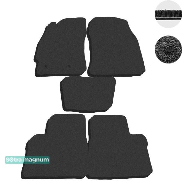 Sotra 07524-MG15-BLACK Interior mats Sotra two-layer black for Toyota Corolla (2014-), set 07524MG15BLACK: Buy near me in Poland at 2407.PL - Good price!