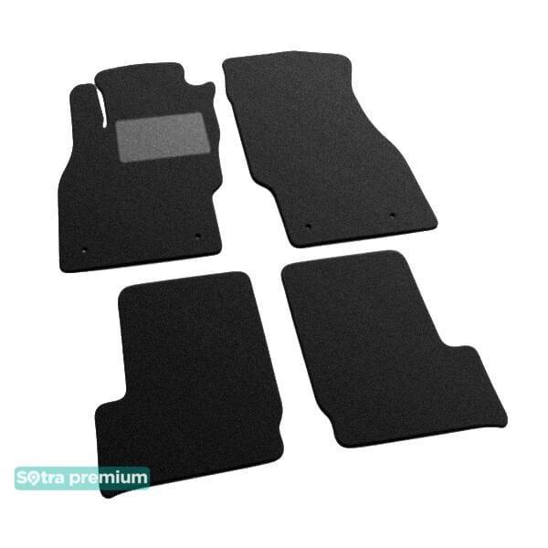 Sotra 07526-CH-BLACK Interior mats Sotra two-layer black for Opel Adam (2013-), set 07526CHBLACK: Buy near me at 2407.PL in Poland at an Affordable price!