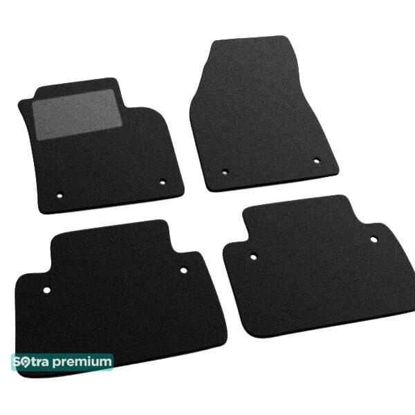 Sotra 07529-CH-BLACK Interior mats Sotra two-layer black for Volvo C30 (2006-2013), set 07529CHBLACK: Buy near me at 2407.PL in Poland at an Affordable price!