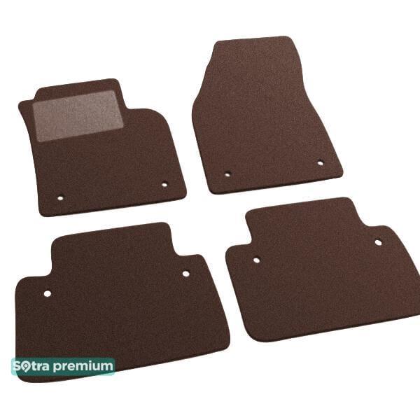 Sotra 07529-CH-CHOCO Interior mats Sotra two-layer brown for Volvo C30 (2006-2013), set 07529CHCHOCO: Buy near me in Poland at 2407.PL - Good price!