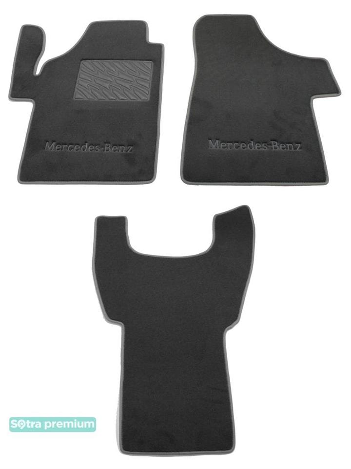 Sotra 07539-CH-GREY Interior mats Sotra two-layer gray for Mercedes Vito / viano (2003-2014), set 07539CHGREY: Buy near me in Poland at 2407.PL - Good price!