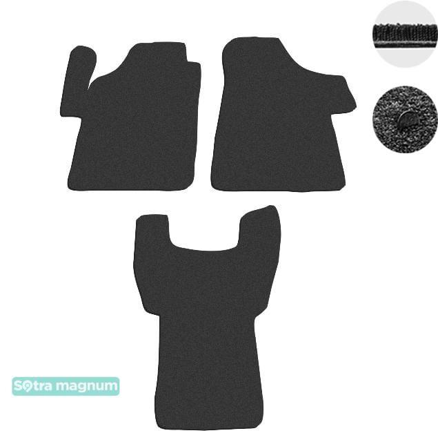 Sotra 07539-MG15-BLACK Interior mats Sotra two-layer black for Mercedes Vito / viano (2003-2014), set 07539MG15BLACK: Buy near me in Poland at 2407.PL - Good price!