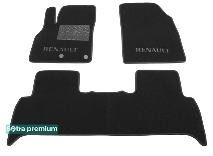 Sotra 07545-CH-GREY Interior mats Sotra two-layer gray for Renault Scenic (2009-2016), set 07545CHGREY: Buy near me in Poland at 2407.PL - Good price!