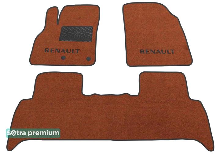 Sotra 07545-CH-TERRA Interior mats Sotra two-layer terracotta for Renault Scenic (2009-2016), set 07545CHTERRA: Buy near me in Poland at 2407.PL - Good price!