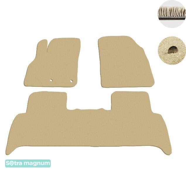 Sotra 07545-MG20-BEIGE Interior mats Sotra two-layer beige for Renault Scenic (2009-2016), set 07545MG20BEIGE: Buy near me in Poland at 2407.PL - Good price!