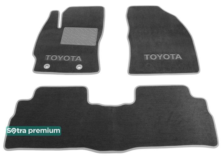 Sotra 07566-CH-GREY Interior mats Sotra two-layer gray for Toyota Verso (2009-), set 07566CHGREY: Buy near me in Poland at 2407.PL - Good price!