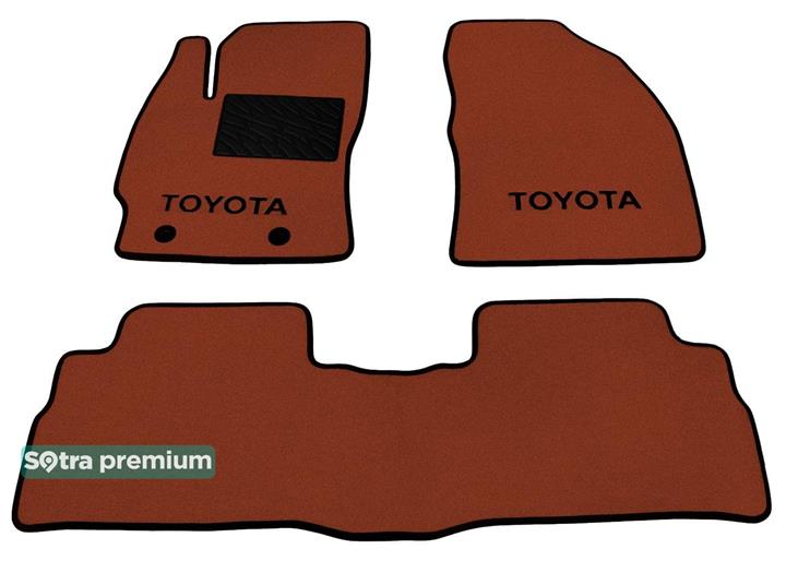 Sotra 07566-CH-TERRA Interior mats Sotra two-layer terracotta for Toyota Verso (2009-), set 07566CHTERRA: Buy near me in Poland at 2407.PL - Good price!