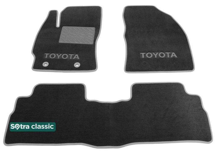 Sotra 07566-GD-GREY Interior mats Sotra two-layer gray for Toyota Verso (2009-), set 07566GDGREY: Buy near me in Poland at 2407.PL - Good price!