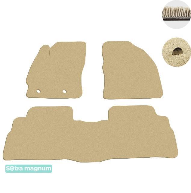 Sotra 07566-MG20-BEIGE Interior mats Sotra two-layer beige for Toyota Verso (2009-), set 07566MG20BEIGE: Buy near me in Poland at 2407.PL - Good price!