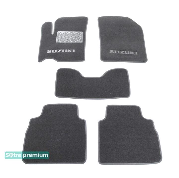 Sotra 07573-CH-GREY Interior mats Sotra two-layer gray for Suzuki Sx4 (2014-), set 07573CHGREY: Buy near me in Poland at 2407.PL - Good price!