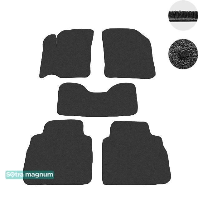 Sotra 07573-MG15-BLACK Interior mats Sotra two-layer black for Suzuki Sx4 (2014-), set 07573MG15BLACK: Buy near me in Poland at 2407.PL - Good price!