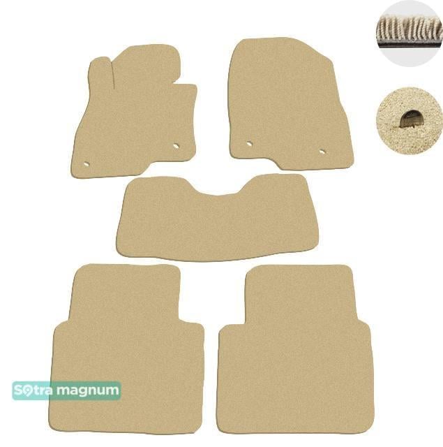 Sotra 07576-MG20-BEIGE Interior mats Sotra two-layer beige for Mazda 6 (2013-), set 07576MG20BEIGE: Buy near me in Poland at 2407.PL - Good price!