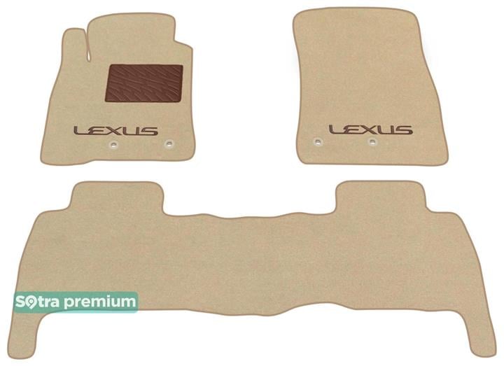 Sotra 07578-CH-BEIGE Interior mats Sotra two-layer beige for Lexus Lx570 (2012-), set 07578CHBEIGE: Buy near me in Poland at 2407.PL - Good price!