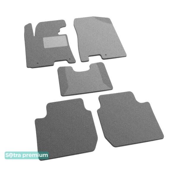 Sotra 07584-CH-GREY Interior mats Sotra two-layer gray for KIA Cerato (2013-), set 07584CHGREY: Buy near me in Poland at 2407.PL - Good price!