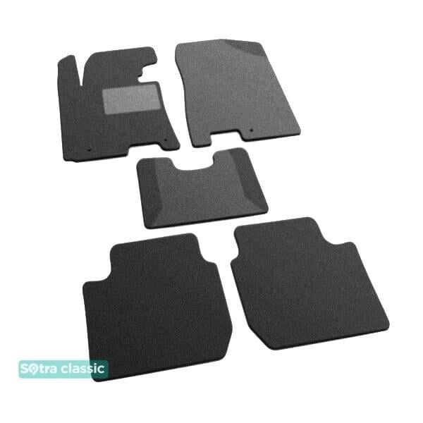 Sotra 07584-GD-GREY Interior mats Sotra two-layer gray for KIA Cerato (2013-), set 07584GDGREY: Buy near me in Poland at 2407.PL - Good price!