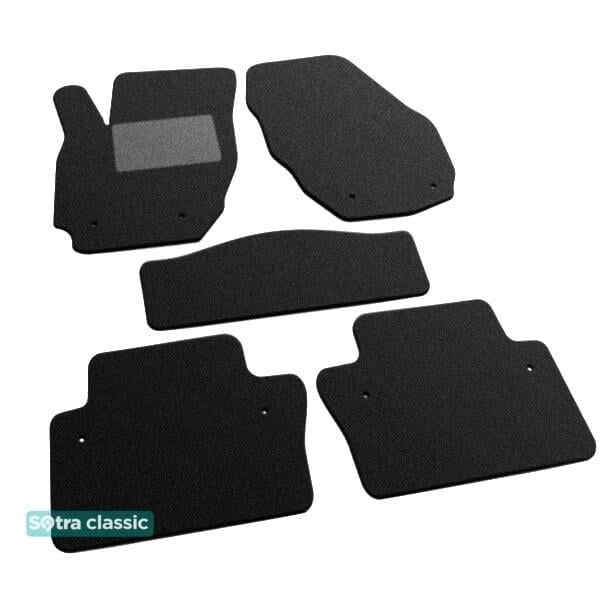 Sotra 07586-GD-BLACK Interior mats Sotra Two-layer black for Volvo V70/Xc70, set 07586GDBLACK: Buy near me in Poland at 2407.PL - Good price!