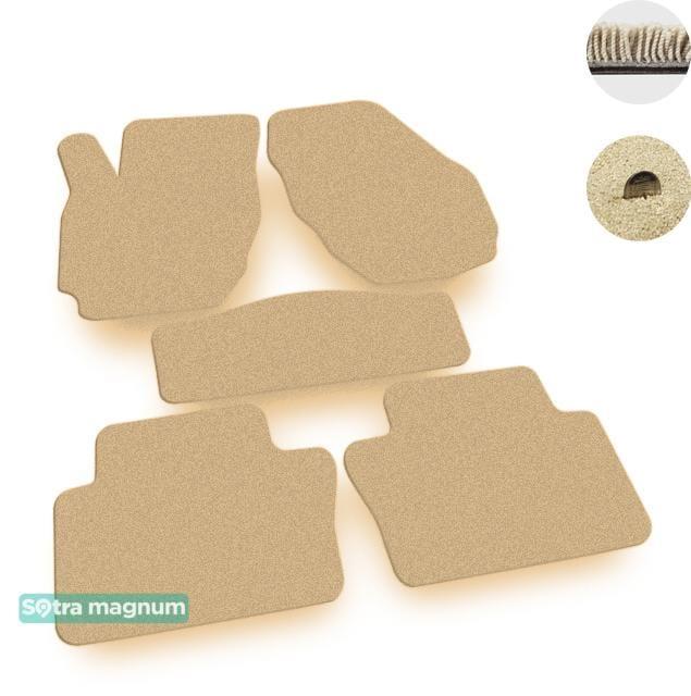 Sotra 07586-MG20-BEIGE Interior mats Sotra Double layer beige for Volvo V70/Xc70, set 07586MG20BEIGE: Buy near me in Poland at 2407.PL - Good price!