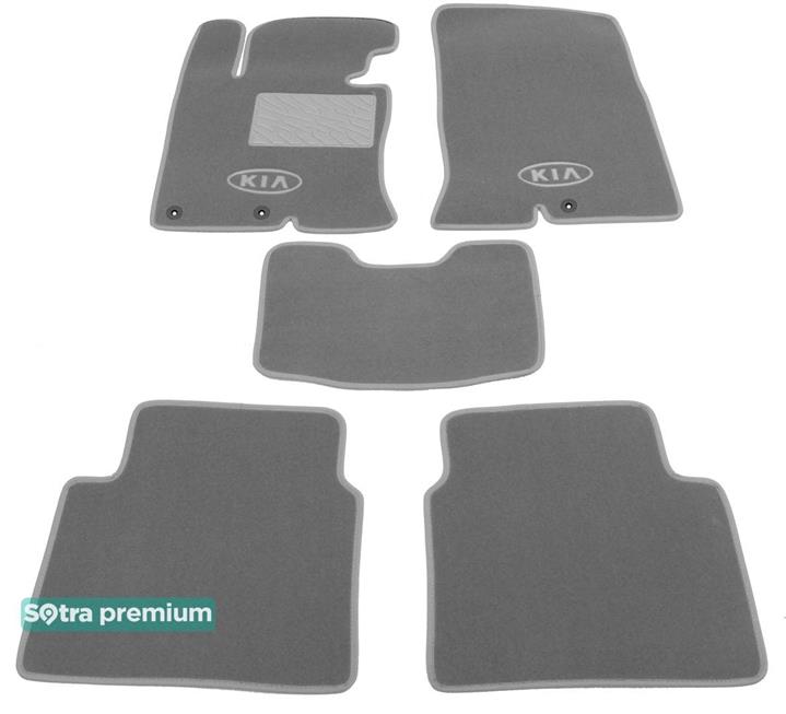 Sotra 07589-CH-GREY Interior mats Sotra two-layer gray for KIA Optima / k5 (2010-2015), set 07589CHGREY: Buy near me in Poland at 2407.PL - Good price!