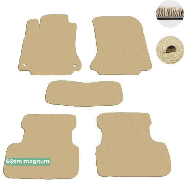 Sotra 07591-MG20-BEIGE Interior mats Sotra two-layer beige for Mercedes A/b-classs (2012-), set 07591MG20BEIGE: Buy near me in Poland at 2407.PL - Good price!