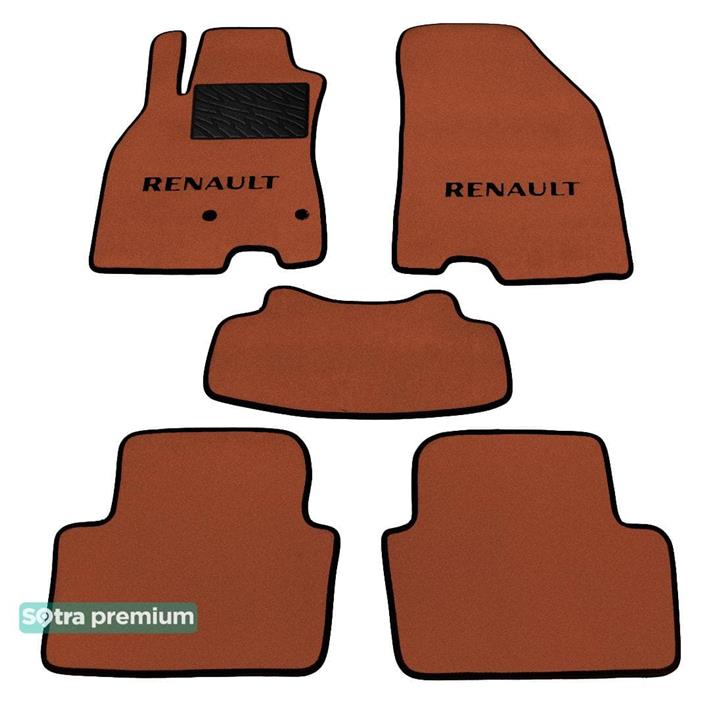 Sotra 07593-CH-TERRA Interior mats Sotra two-layer terracotta for Renault Megane (2008-2016), set 07593CHTERRA: Buy near me at 2407.PL in Poland at an Affordable price!