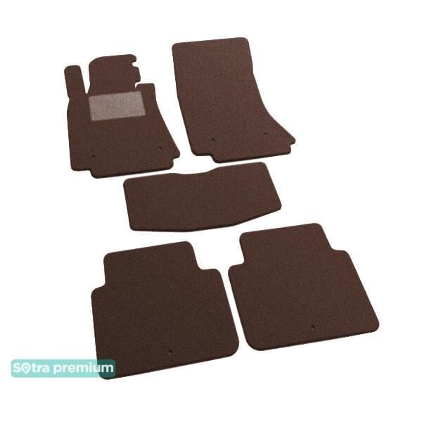 Sotra 07594-CH-CHOCO Interior mats Sotra two-layer brown for Hyundai Genesis (2014-), set 07594CHCHOCO: Buy near me in Poland at 2407.PL - Good price!