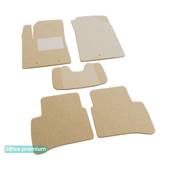 Sotra 07603-CH-BEIGE Interior mats Sotra two-layer beige for Hyundai I10 (2013-), set 07603CHBEIGE: Buy near me in Poland at 2407.PL - Good price!