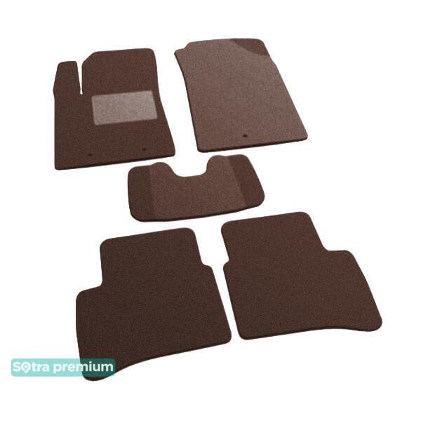 Sotra 07603-CH-CHOCO Interior mats Sotra two-layer brown for Hyundai I10 (2013-), set 07603CHCHOCO: Buy near me at 2407.PL in Poland at an Affordable price!