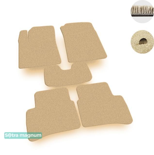 Sotra 07603-MG20-BEIGE Interior mats Sotra two-layer beige for Hyundai I10 (2013-), set 07603MG20BEIGE: Buy near me in Poland at 2407.PL - Good price!